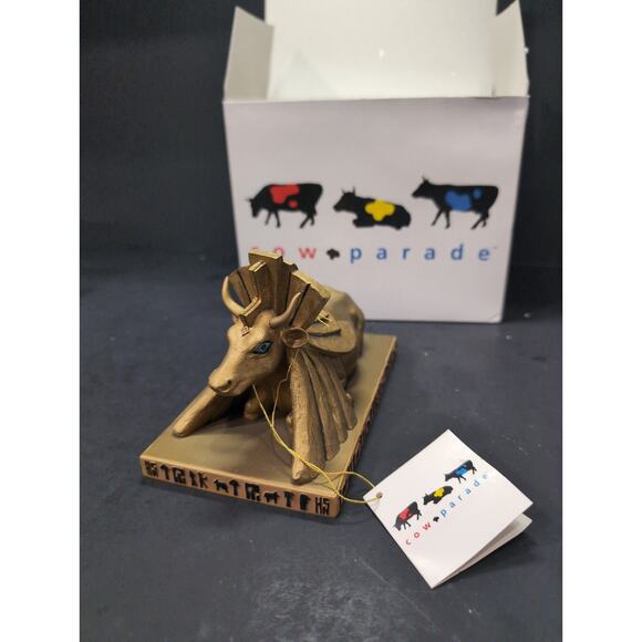 Cow Parade Egyptian Princess Cow Figurine,‎ Westland Giftware, #9140, Box & Tag - Picture 1 of 11